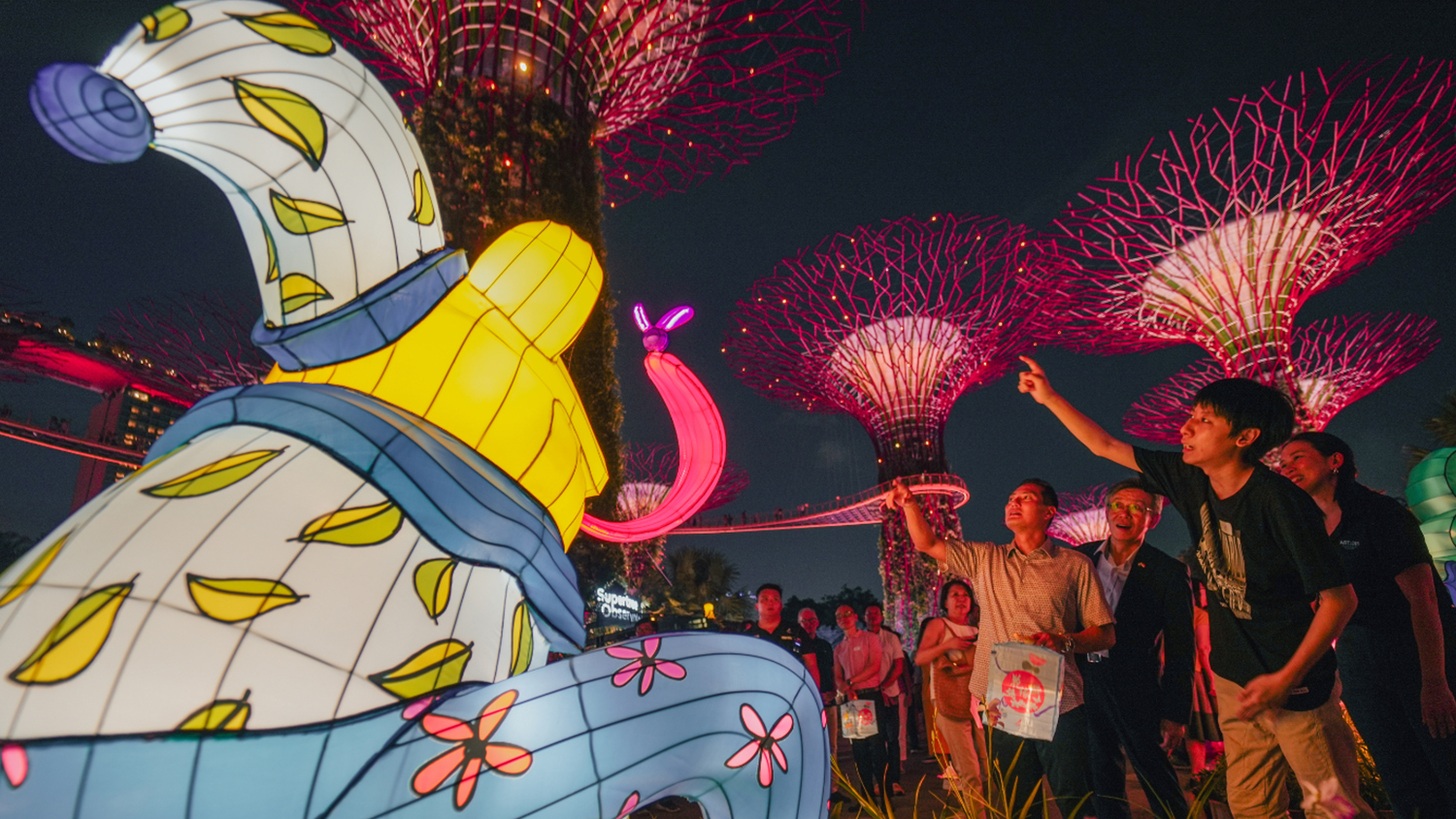 Grand lantern light-ups during the Mid-Autumn Festival in Singapore. (Photo: Gardens by the Bay)