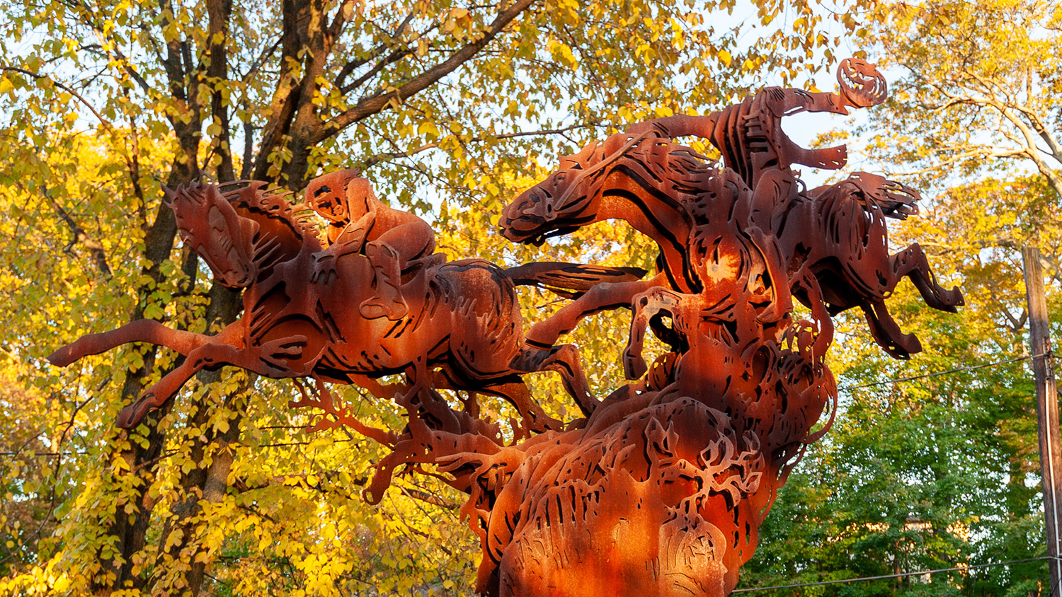 Headless Horseman Statue. (Photo: Jim Logan)