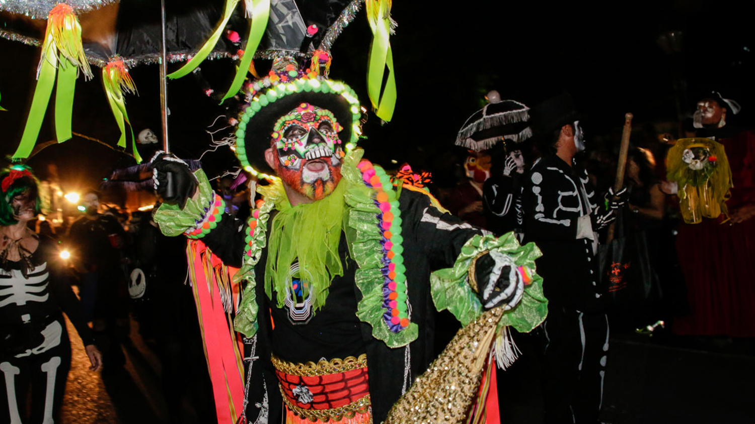 Krewe of Boo, New Orleans's official Halloween parade. (Photo: Midnight Boheme)