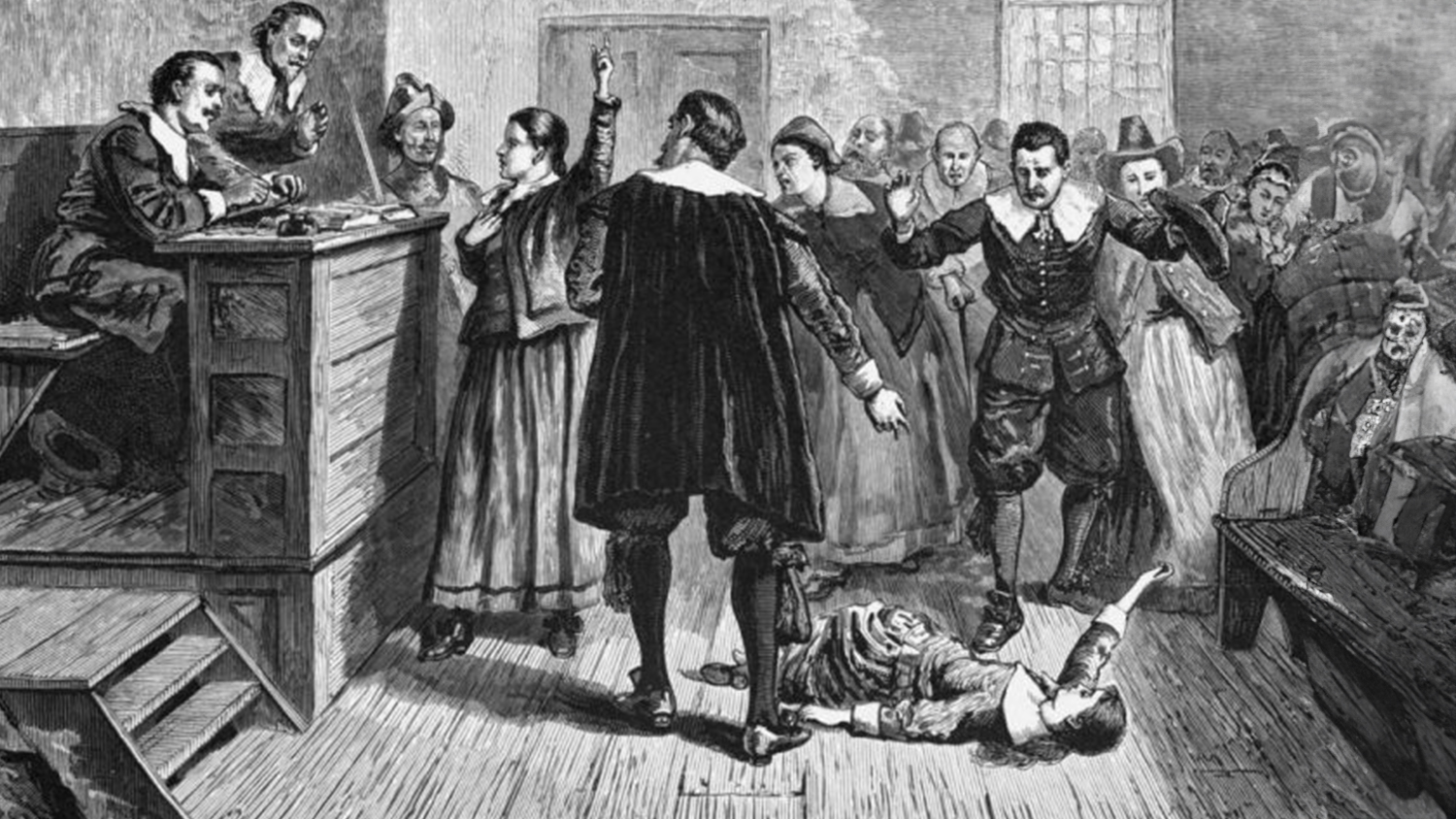 An Illustration of the Salem Witch Trials. (Photo: Salem Office of Tourism & Cultural Affairs, Inc)