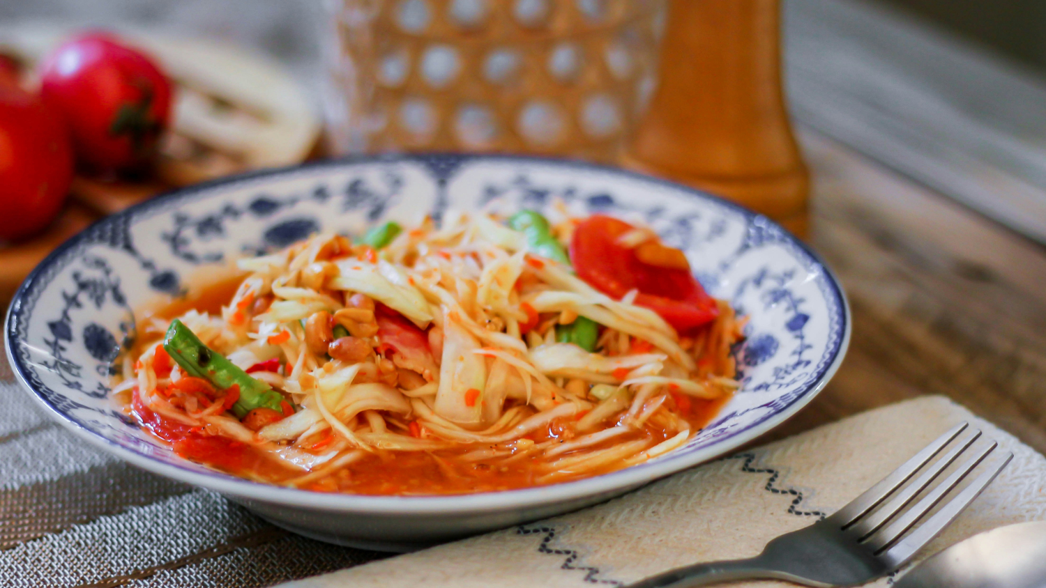 Som Tum (Papaya Salad)