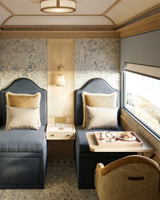 The interior of the Belmond Britannica Explorer.