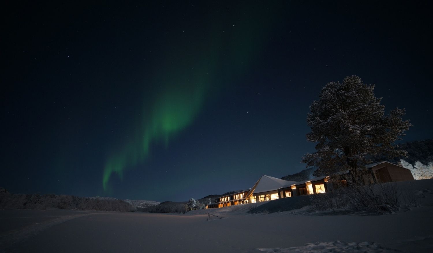 Dining at the Igloo Hotel means going back to basics.
