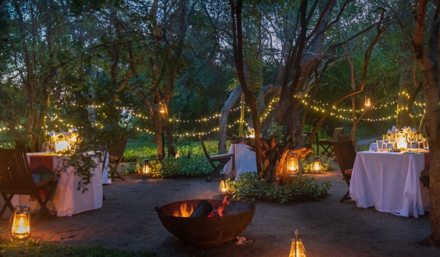 Get lost in the wilderness as you enjoy wild-to-plate delicacies at Sabi Sabi.