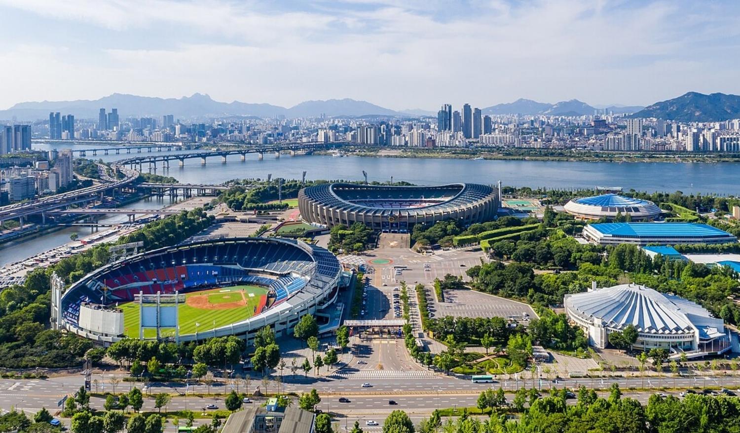 The stadium is one of Seoul’s largest multi-purpose sports arenas.