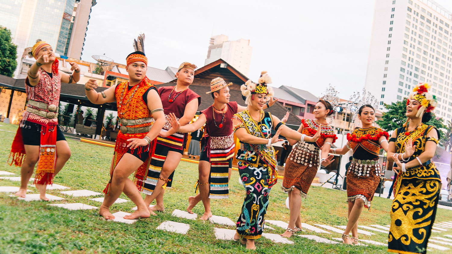 The Hilton Kuching is a venue for authentic local traditions.