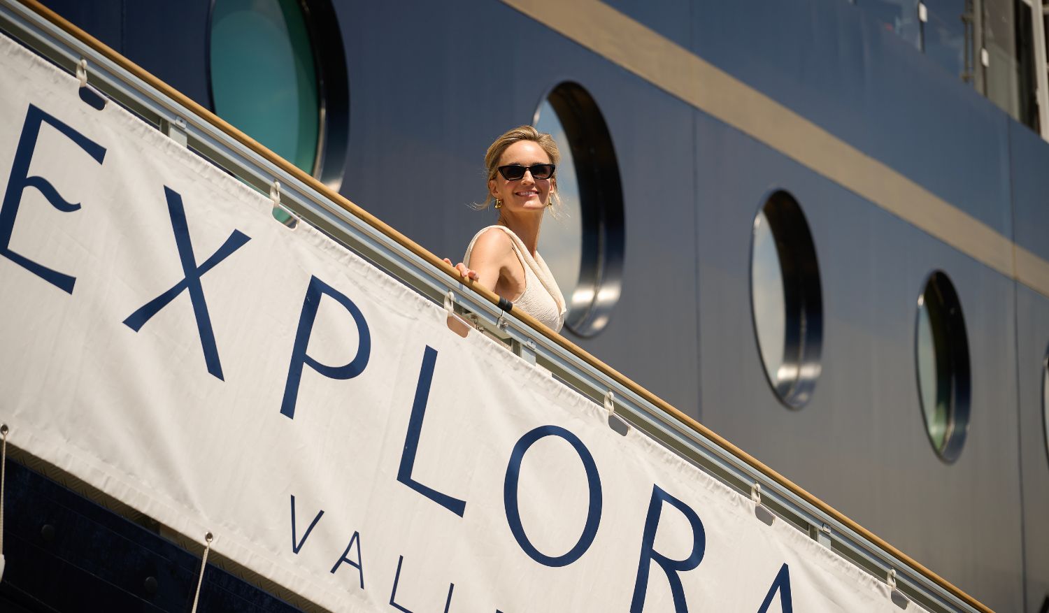 On board, the ships transform into festive sanctuaries.