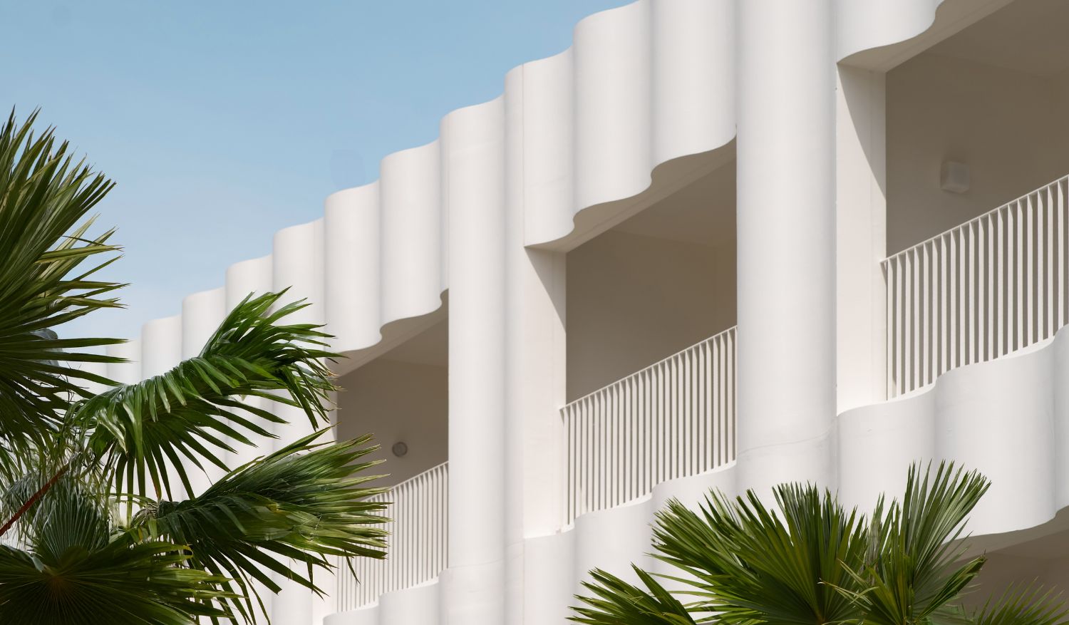 The wavy architecture of The Standard, Pattaya Na Jomtien.