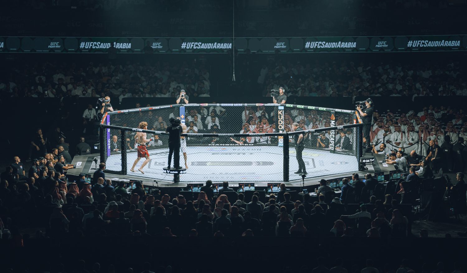 Boxing, one of the popular sporting events in Saudi.