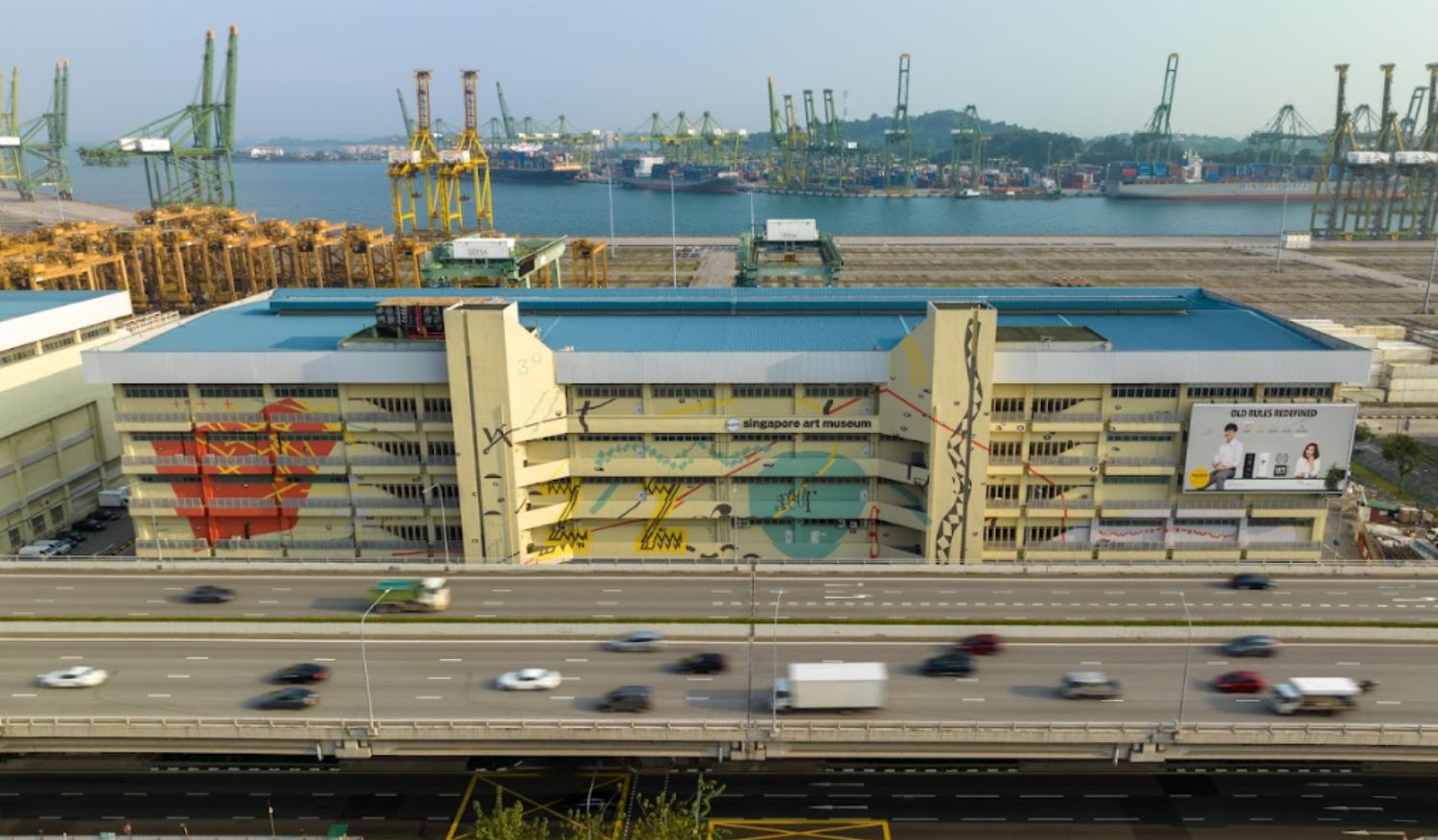 Singapore Art Museum at Tanjong Pagar Distripark.